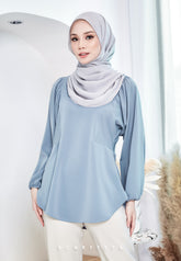ZENIA EXECUTIVE BLOUSE (POWDER BLUE)